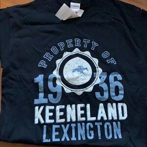 Keeneland Horse Racing Track Tshirt Adult Medium